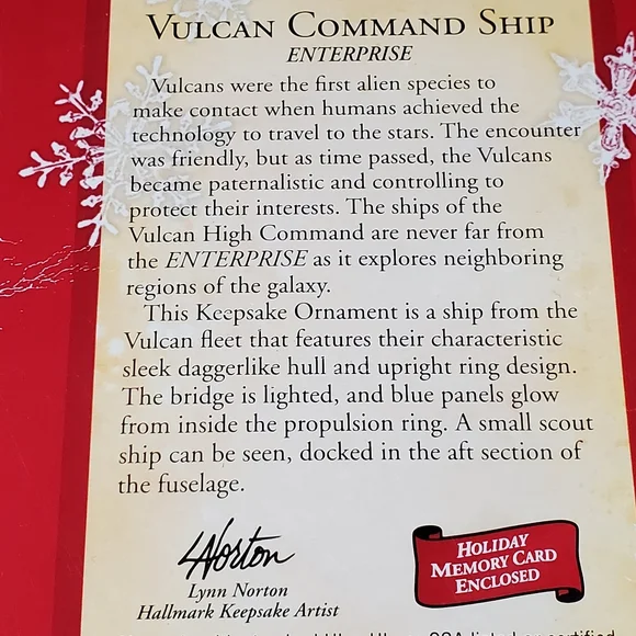 Star Trek Ornament 2004